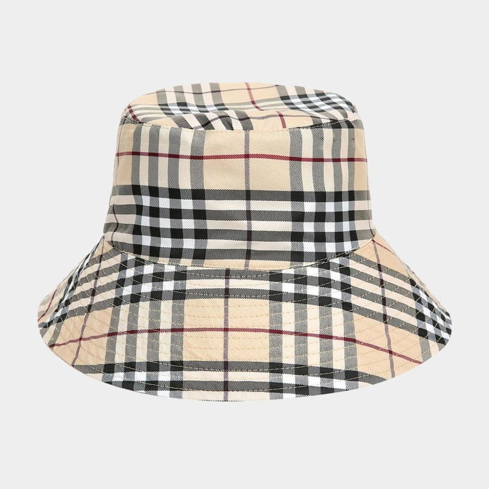 COPY - Plaid Check Reversible Bucket Hat